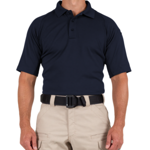 First Tactical Men's Performance Short Sleeve Polo Navy