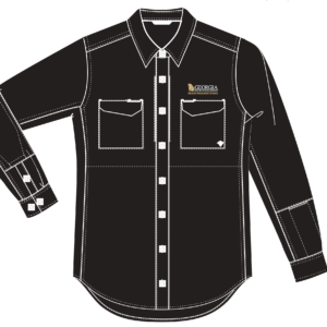 GDNR Men's V2 Tactical LS Shirt, Black