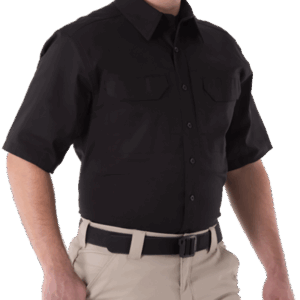 GDNR Men's V2 Tactical SS Shirt, Black