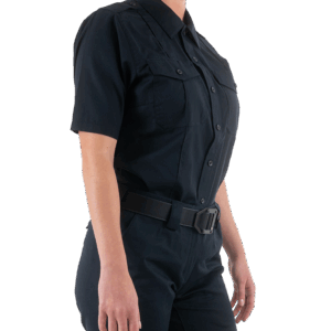 First Tactical Women's Pro Duty Uniform Short Sleeve Shirt Navy